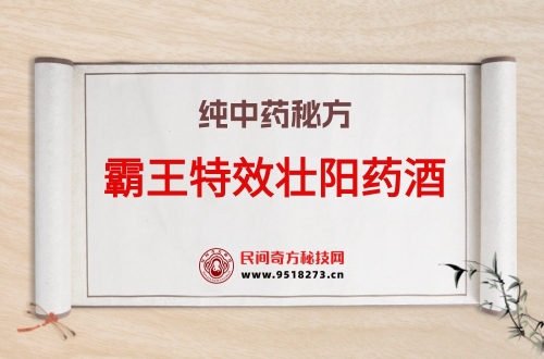 霸王特效壮阳药酒