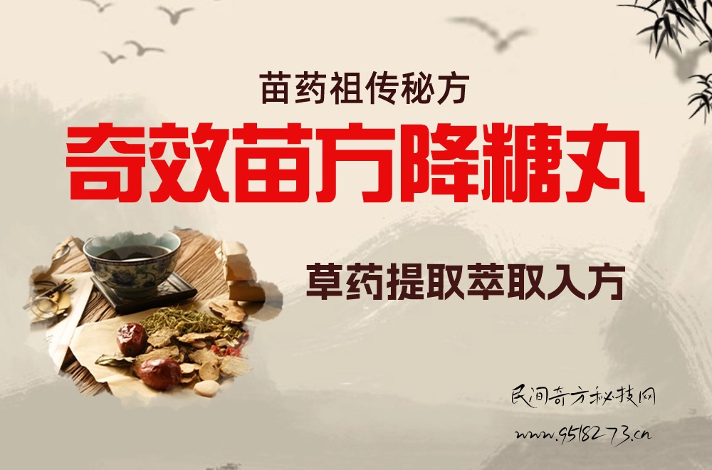 奇效苗方降糖丸 奇效苗方降糖丸