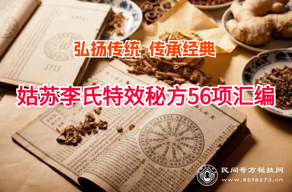 姑苏李氏特效秘方56项汇编