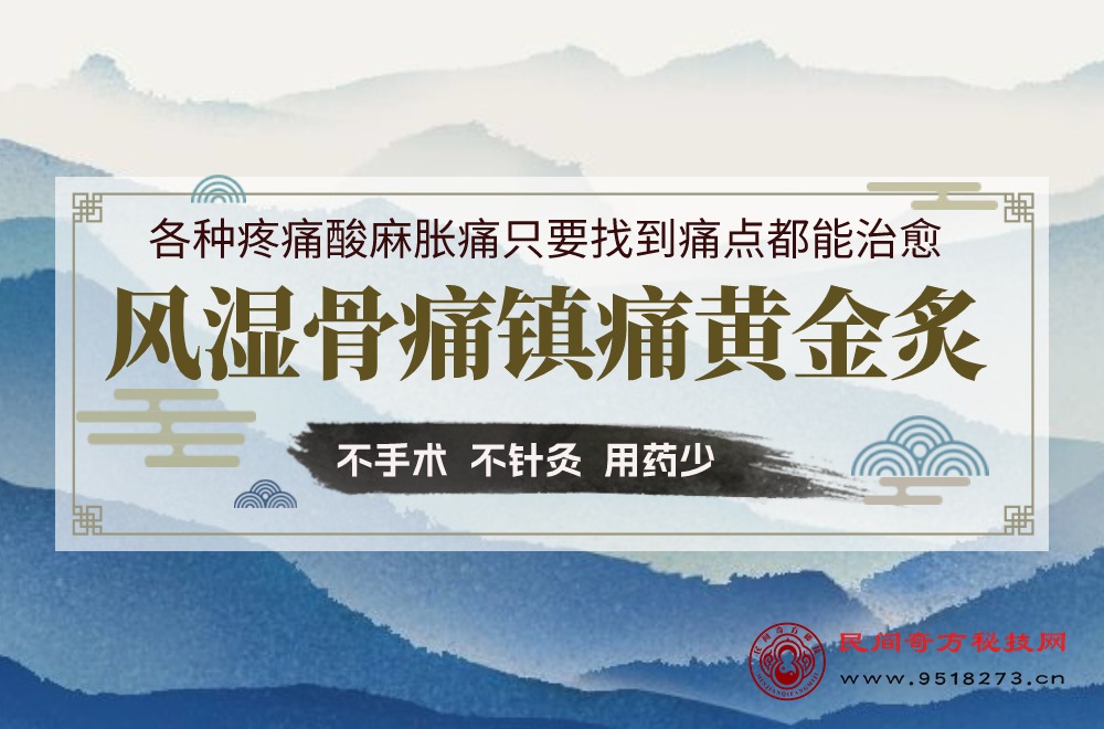 风湿骨痛镇痛黄金炙 风湿骨痛镇痛黄金炙
