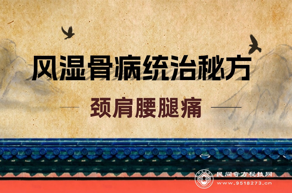 颈肩腰腿痛（风湿骨病）统治秘方