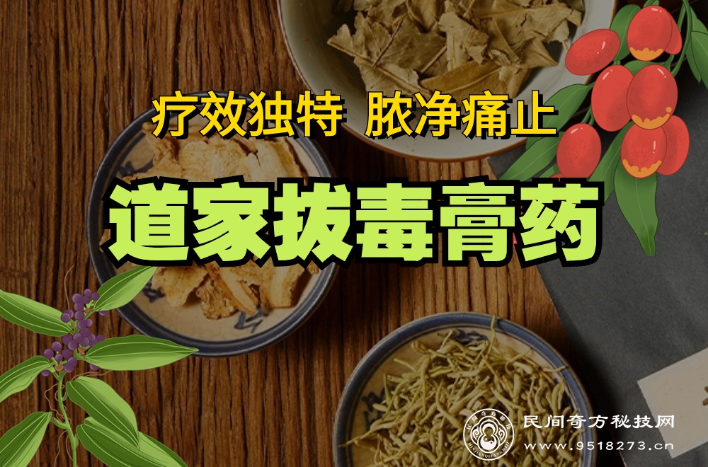 道家拔毒膏药