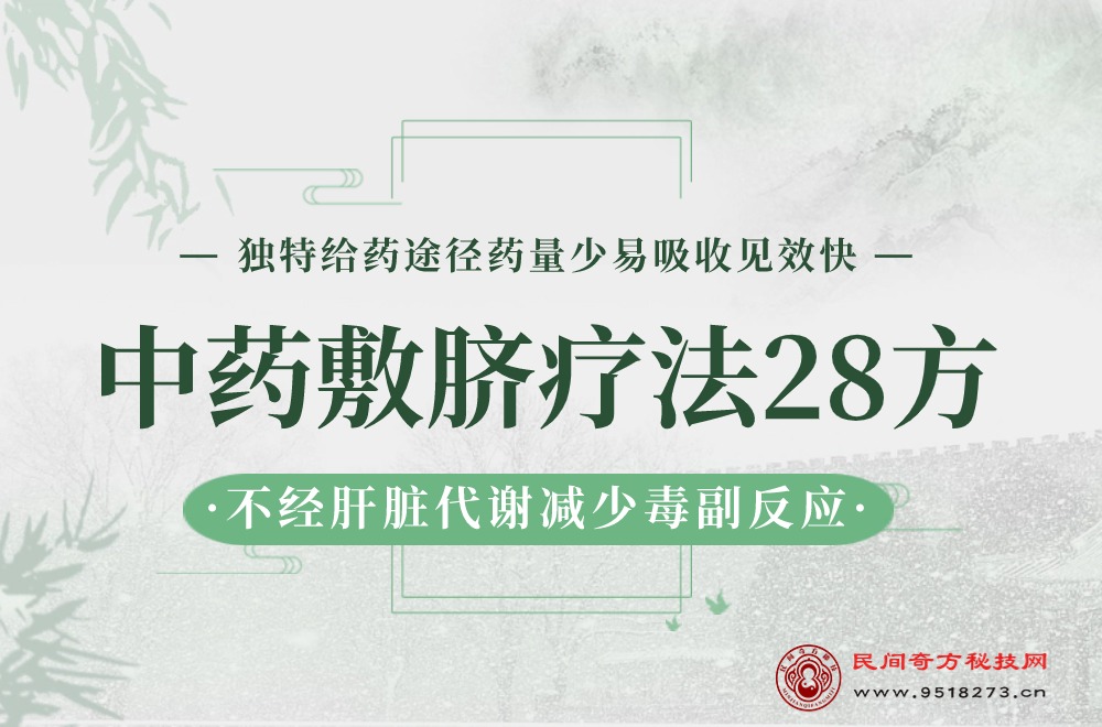 中药敷脐疗法28方